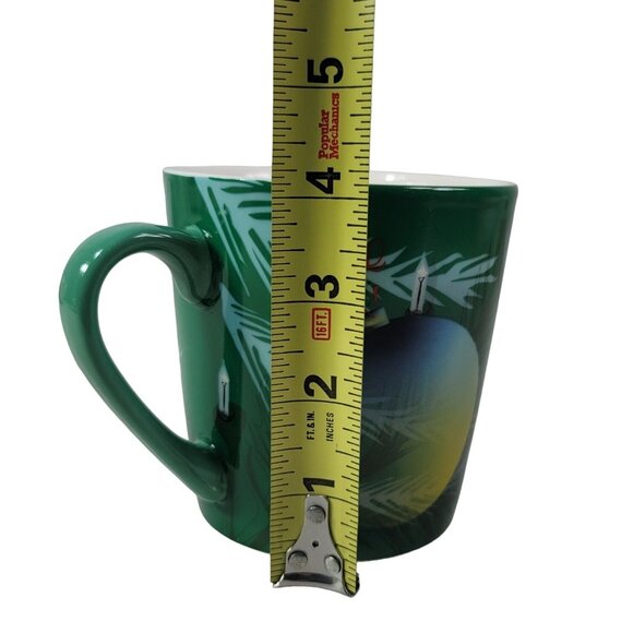 Starbucks Christmas Mug Green 18oz Tree Limbs Lights Ornaments Holiday 2020 - Picture 10 of 10